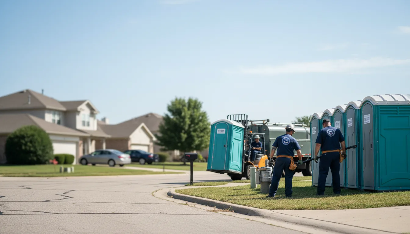 Porta Potty Rental in Mcclure, IL near me